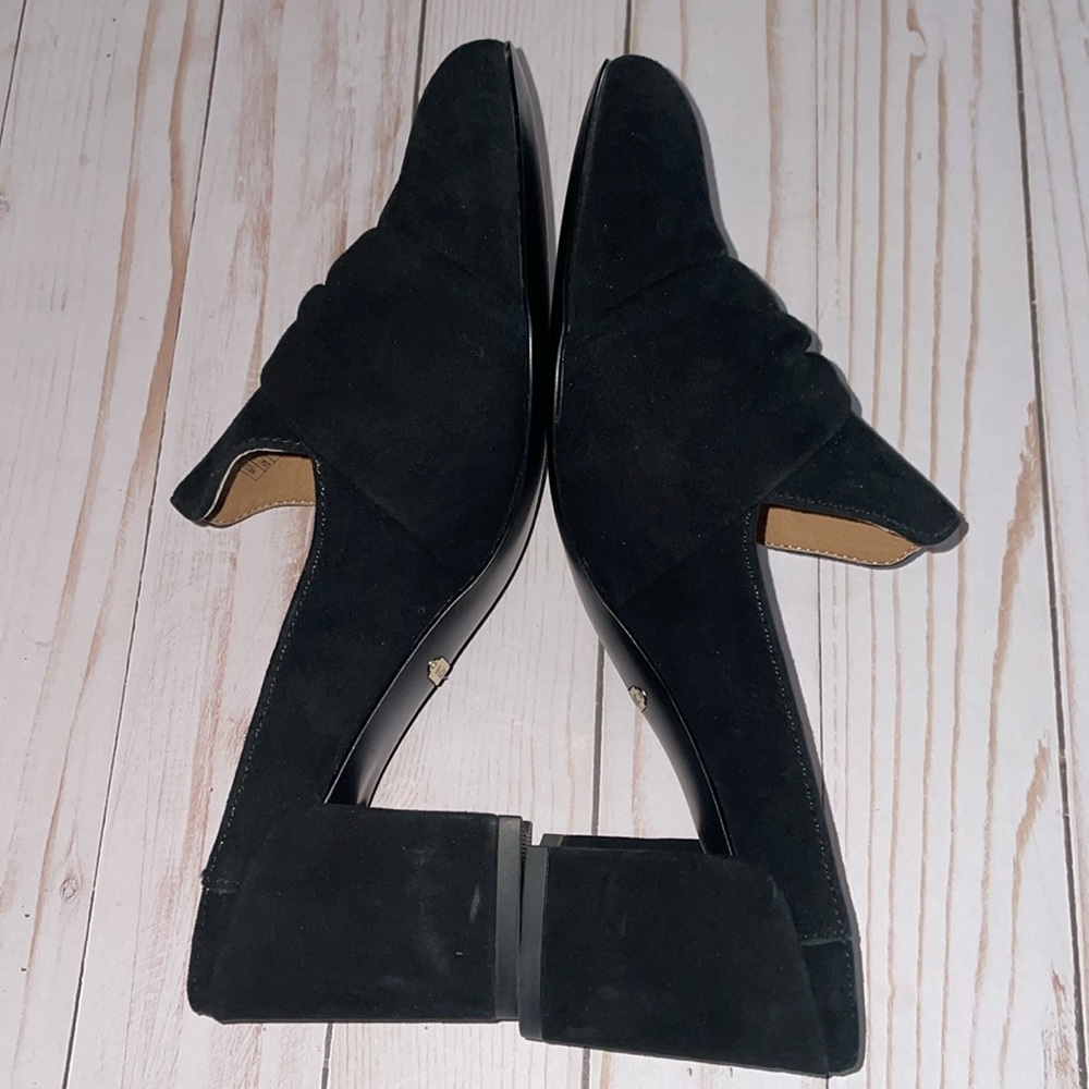 VIONIC Presley Black Suede Mule Slip On - Picture 4 of 9
